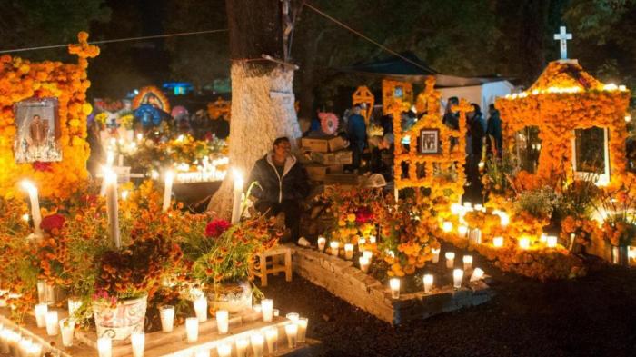 Panteon dia de los muertos