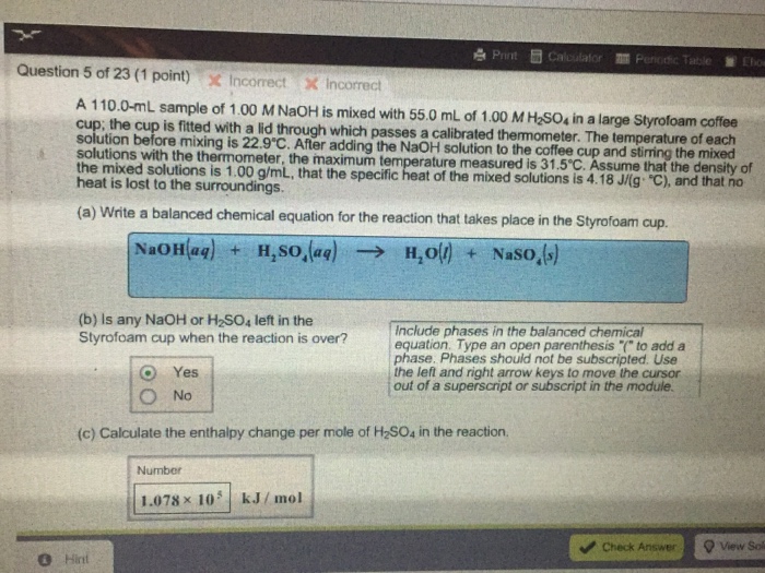 If 25.0 ml of a 0.2 m naoh solution