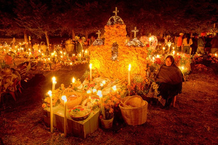 Panteon dia de los muertos