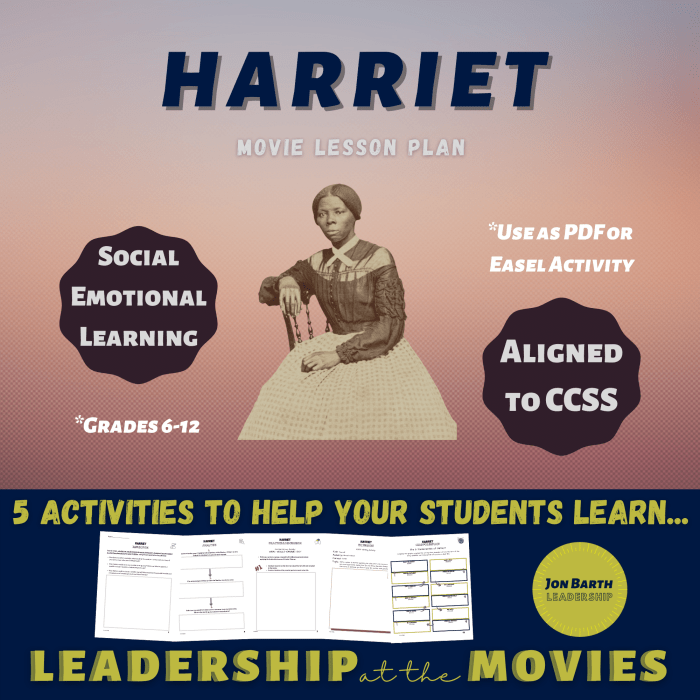 Harriet movie questions and answers