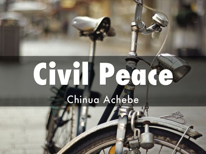 Civil peace by chinua achebe analysis