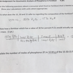 Experiment 9 volumetric analysis pre lab answers